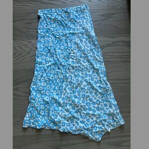 Feather and Bone Midi Skirt Summer Size S